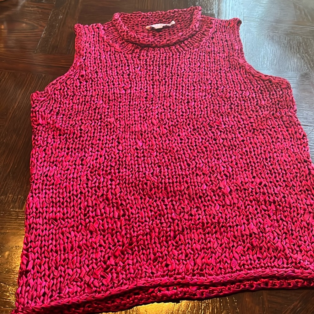 CALYPSO RIBBON CROCHET 🧶 KNIT TOP